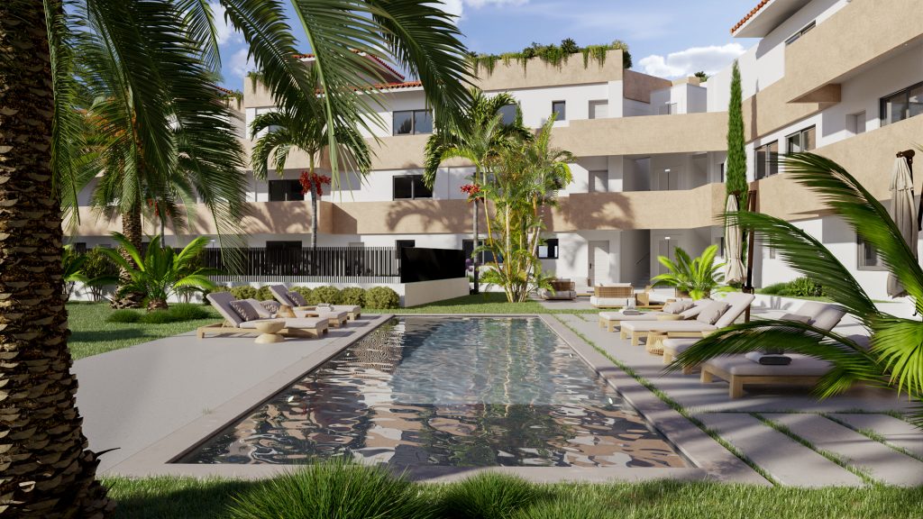 Fachada de Residencial Tajinaste